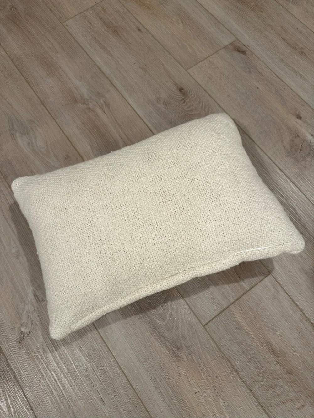 Ivory & Grey “Fall in Love” Decorative Pillow